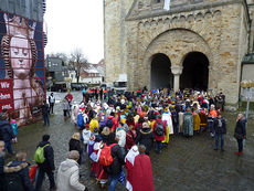 Bundesweite Eröffnung der Sternsingeraktion in Paderborn (Foto: Karl-Franz Thiede)